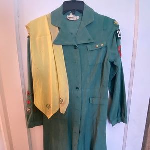 Vintage Girl Scout Dress Uniform